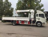Sinotruk 4X2 Truck Mounted Crane 5 Tons Lifting Capacity