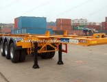 High Quality 3axle Sinotruk HOWO 40FT Skelete Container Semi Trailer