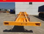 Direct Factory 40FT Container Skeleton Semi Trailer Truck Trailer for Sale