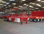 2 Axles 40feet Skeleton Semitrailer for Container Transporting
