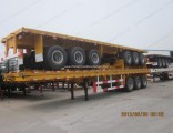 Hot Sell 3 Axles Container Flatbed Semi Trailer/Truck Trailer
