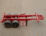 2axle Skeleton Container Chassis or Container Semi Trailer for Sale