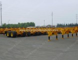 2 3 Axles 20FT 40FT Container Transport Truck Towing Chassis Skeleton Semi Trailer