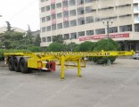 Factory 40FT Container Semi Trailer 20FT Skeleton Chassis Hot Sale