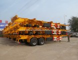 Newest 40 Feet 3axle Skeleton Container Chassis Trailer