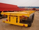 3 Axles Container Chassis 40FT Skeleton Semi Trailer
