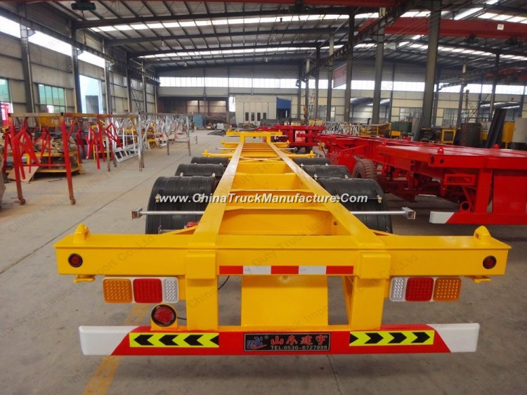 2018 Heavy Duty Skeleton Container Semi Trailer for Sale