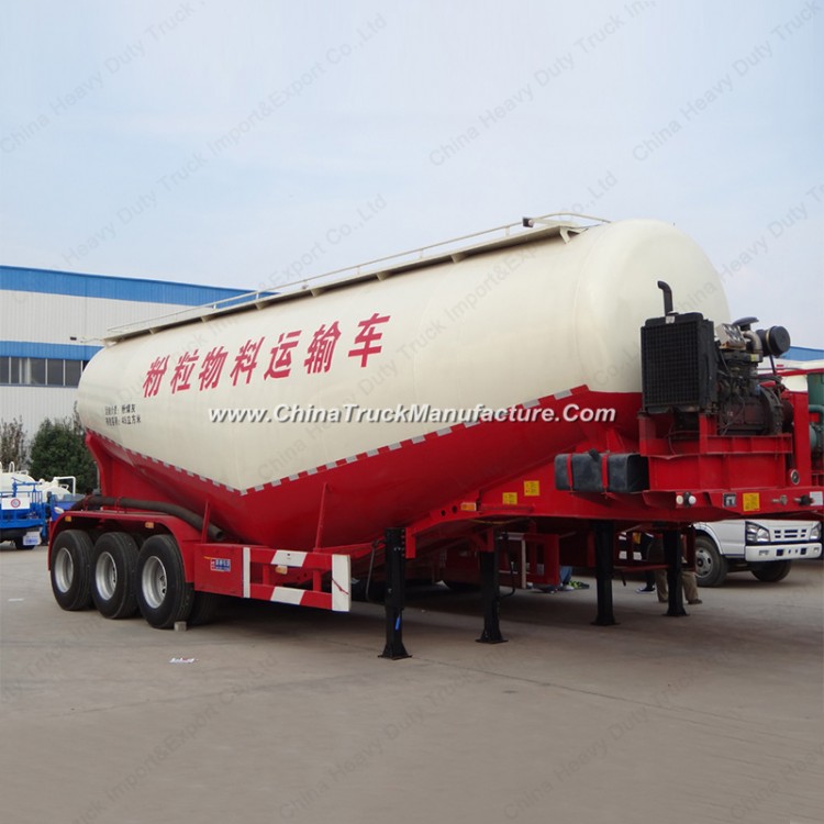 China Factory Supply Cheap 3 Axles 35 Cbm Bulk Cement Tanker Semi Trailer