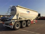 3 Axles Steel 32 Cbm Bulk Cement Tanker Bulk Powder Semi Trailer for Sale