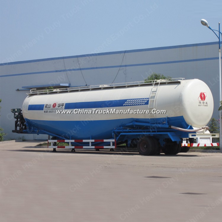 Bulk Cement Tanker Semi Trailer Concrete Powder Tank Trailer for Sale
