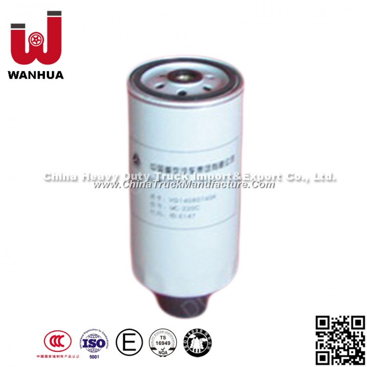Diesel Engine Truck Fuel Filter Vg14080740A for Heavy Truck