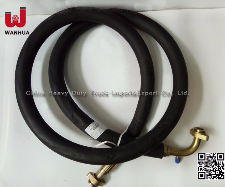 Sinotruk HOWO Truck Parts Single Elbow High Pressure Hose Parts
