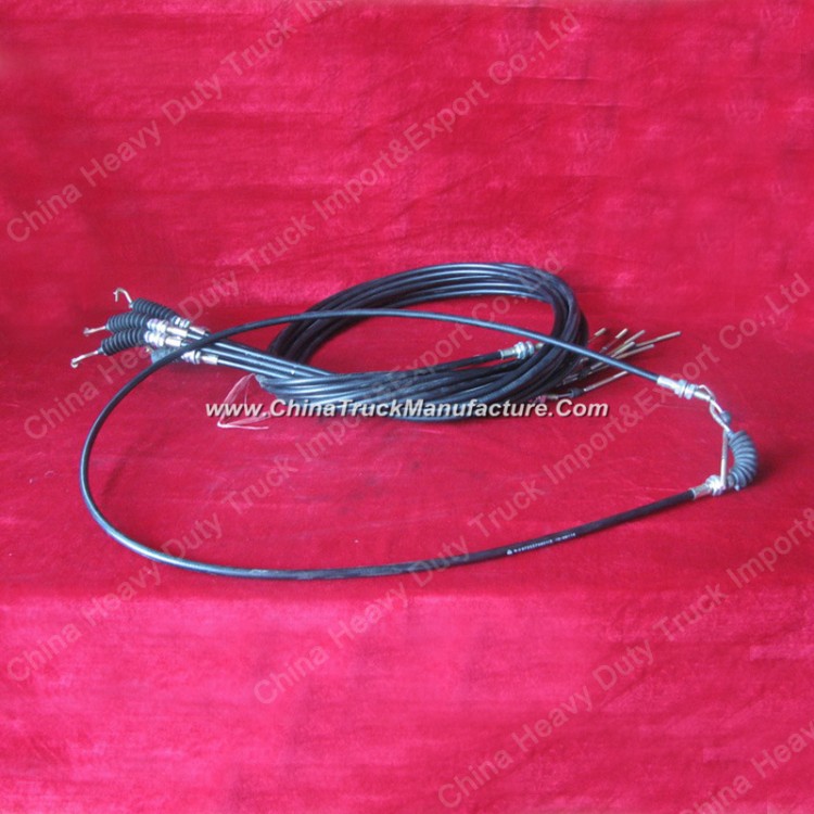 Wg9725570001 HOWO Truck Spare Parts Throttle Cable Assemble