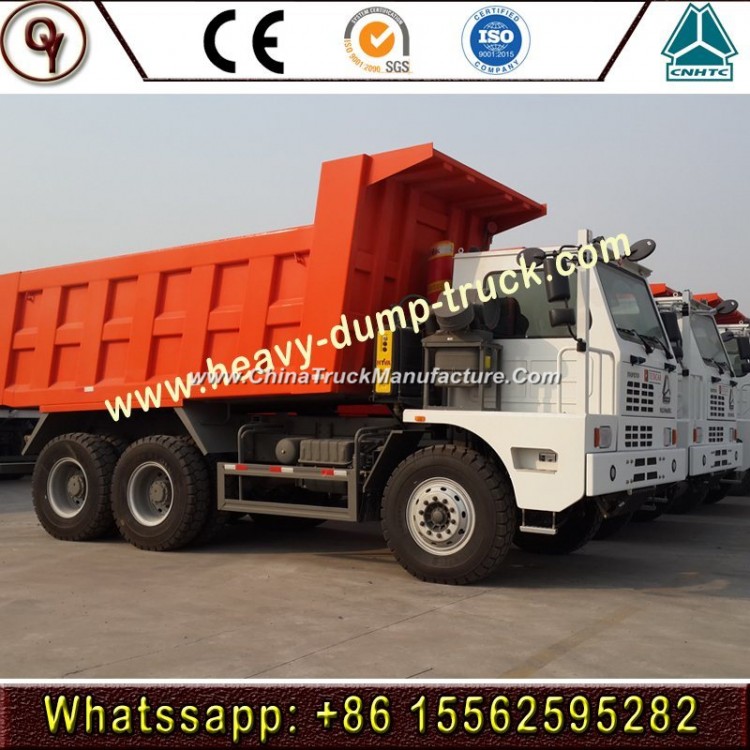 Chinese Sinotruk HOWO 50t 371HP Heavy Mining Dump Tipper Truck