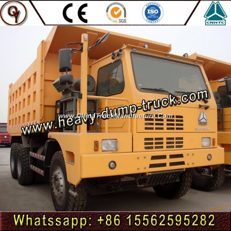 Sinotruk HOWO 6X4 371 HP 60 to to 70 Tons Mining Dump Truck with Low Price