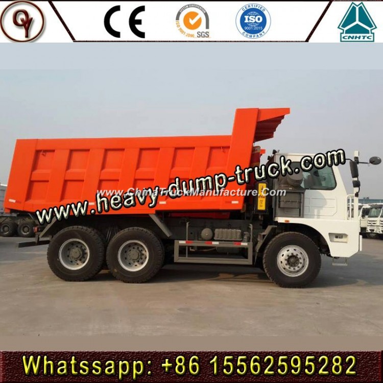 HOWO 70t 6X4 Mining Dump Truck for Asia and Africa