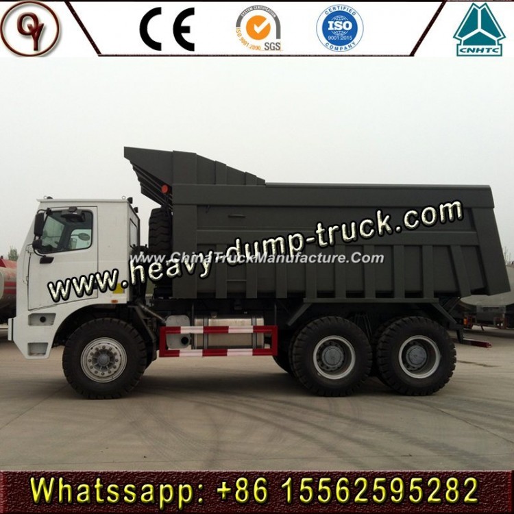 Sinotruk HOWO Mining Dump Truck 6X4 371HP 70 Ton Used for Mining Work Made in China