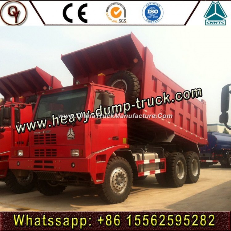 Customized Heavy Duty Truck HOWO 70 Tons Mining Dump Truck