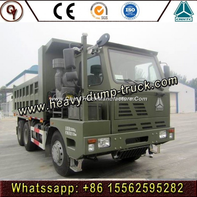 Factory Price Diesel Fuel 30 Tons Heavy Duty HOWO Tipper Truck Mining Dump Truck for Sale