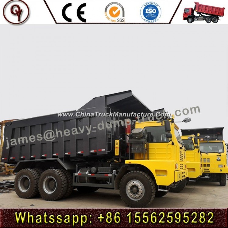 Heavy Duty Sinotruk HOWO 6X4 70ton Mining Tipper Dump Truck