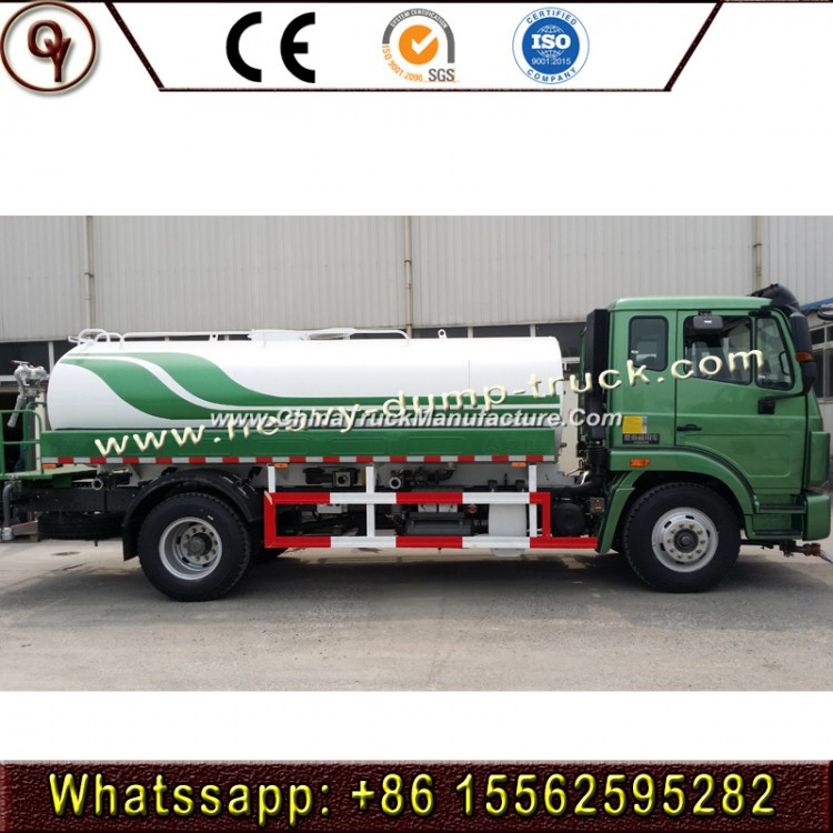 Sinotruk HOWO 4X2 10000 Liters Water Tanker Truck for Sale