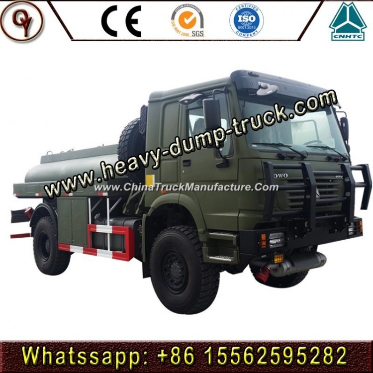 Sinotruk 4*2 Oil Tank Fuel Bowser Truck 5000L Refuel Tank Truck