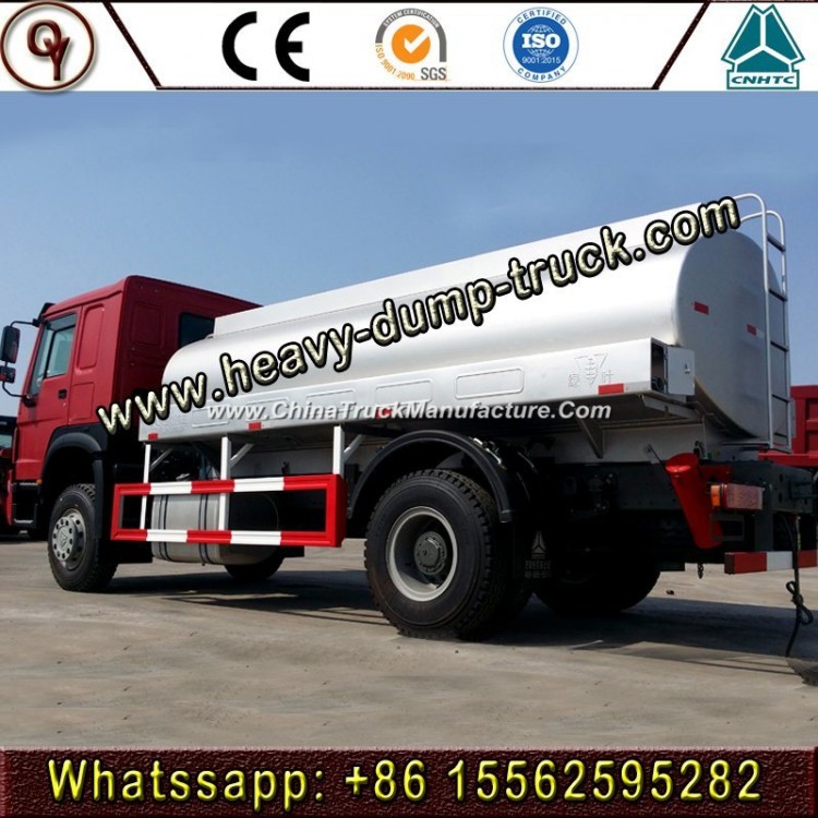 China Heavy Duty HOWO 4X2 10m3 Fuel Oil Tank Truck