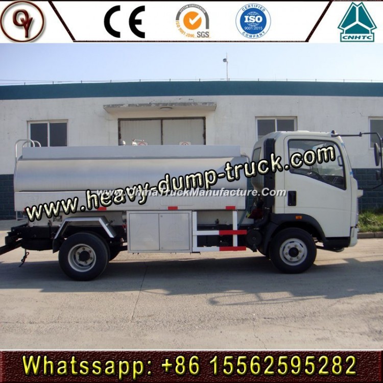 High Quality 5000 Liter 4X2 Drive Wheel Fuel Tanker Truck Oil Tank Truck