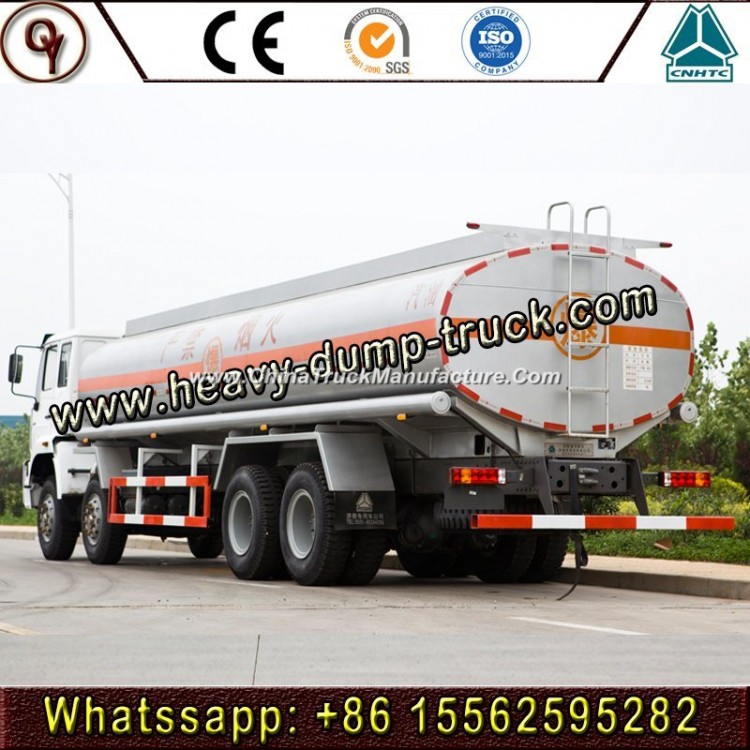 8X4 Sinotruk HOWO 35m3 Fuel Tank Truck for Oil Delivery