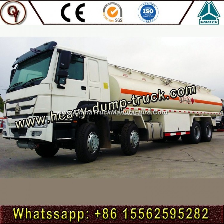 Fuel Tanker Truck 8X4 Transmission Type 25cbm-30cbm Hot Sale Fuel Tank Truck Factory Direct Sale Use