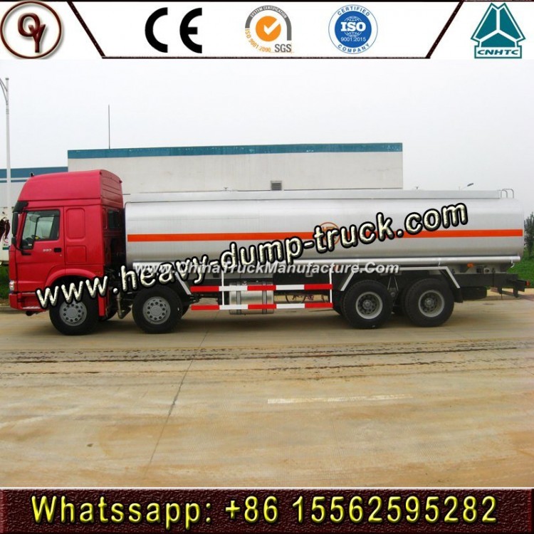 Sinotruk HOWO 8X4 25m3 Fuel/Oil Tank Truck
