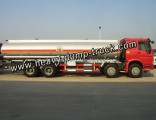 Heavy Capacity 8X4 HOWO Fuel Tank Truck for Sale