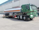 8*4 Oil Tank Truck Fuel Tanker Vehicle 30t HOWO Fuel Tanker Truck