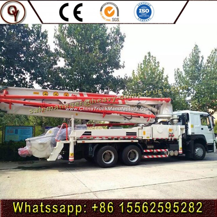 New High Quality 37m Boom Concrete Pump Truck with Factory Price