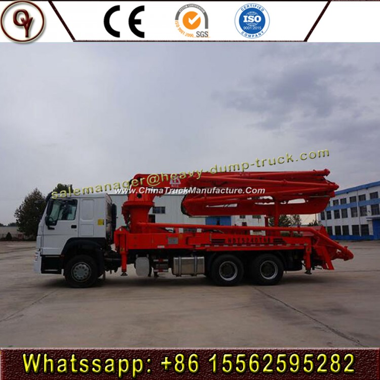 HOWO High Quality Concrete Hydraulic Pump Truck for Sale