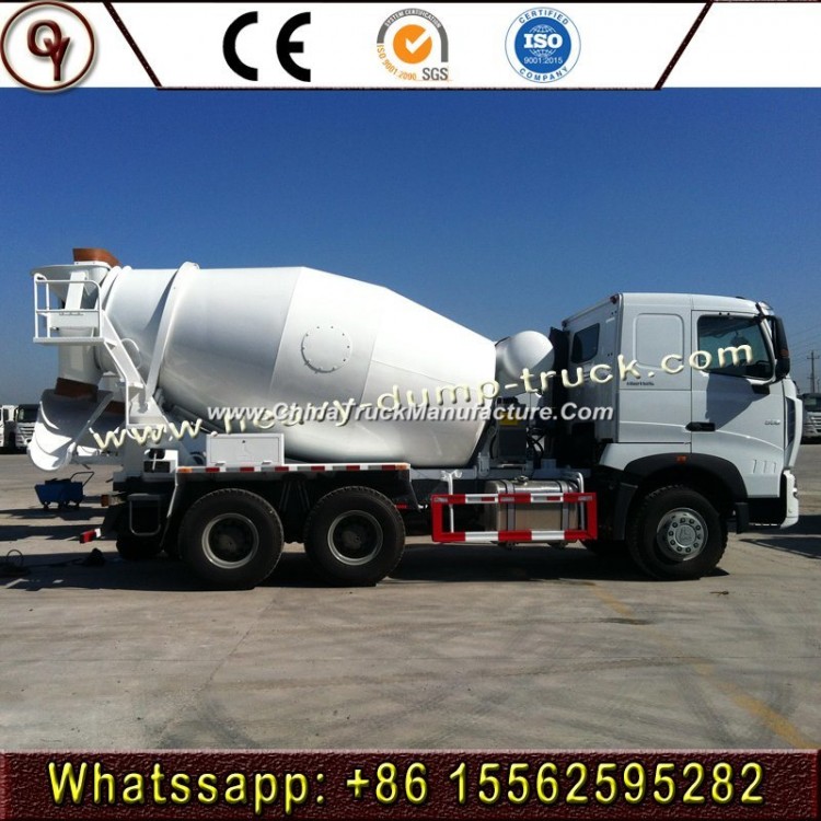 Sinotruk A7 10 Wheeler 8 Cubic Meters Concrete Mixer Truck