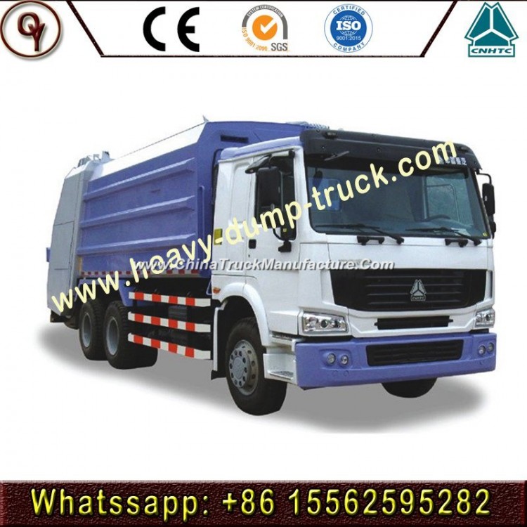 Sinotruk HOWO Waste Collection Truck 6-9 Cubic Compactor Garbage Truck