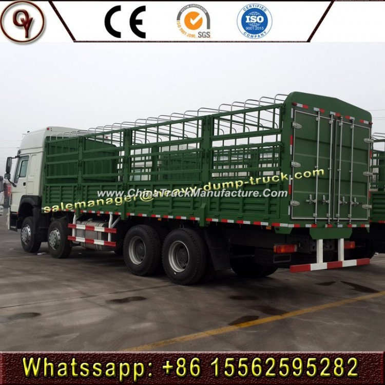 Sinotruk HOWO 12 Wheeler Stake Type Fence Truck for Sale