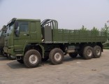 HOWO Second Hand Man Kat 1 8X8 Military Army Trucks