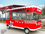 Low Cost Mobile Food Cart Food Trailer Coffee Hamburgers Cart Mobile Food Truck