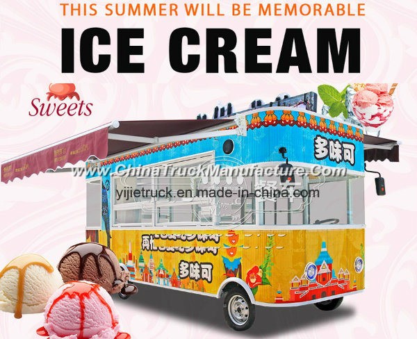 2019 Vintage Catering Trailer Ice Cream Trailer Food Truck for Sale