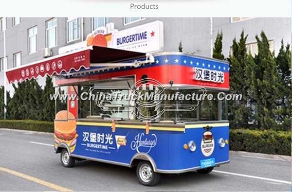 Electric Food Truck Hamburger Food Truck