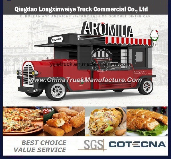 Ce Approved Outdoor Mobile Food Truck Street Mobile Food Truck Made by China Factory