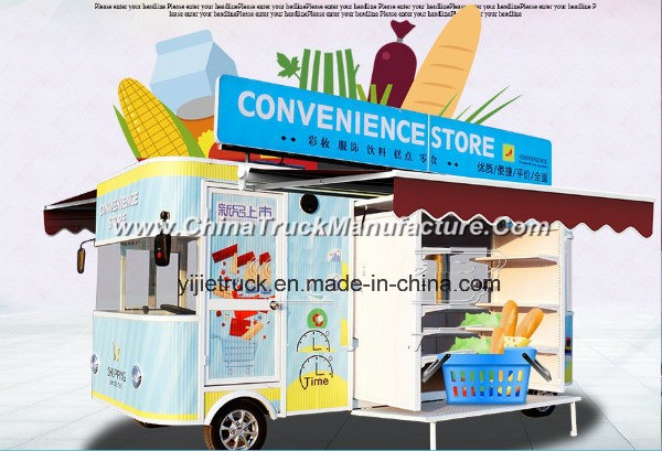 Mobile Shop and Mobile Kitchen Food Truck Outdoor Snack Truck for Malaysia