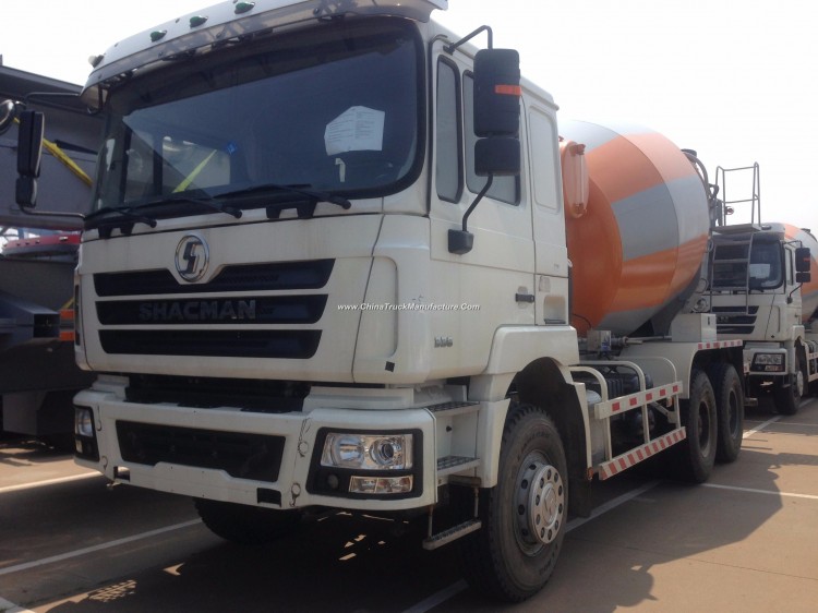Shacman 6X4 8~10m3 Self Loading Concrete Mixing Truck