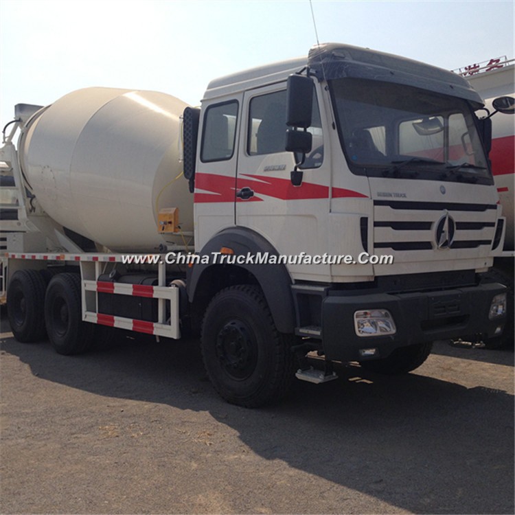 China Construction Vehicle Beiben Cement Concrete Mixer Truck for Sale