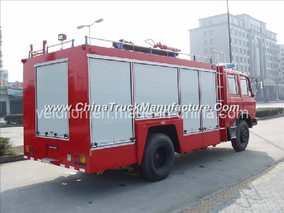 Dongfeng Red 153 Chassis 4*2 Fire Truck for Sale