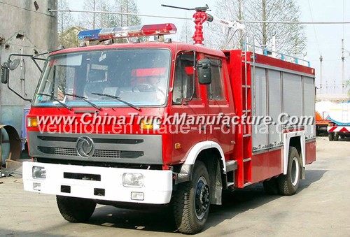 DFAC 4X2 Red Water Foam 153 Chassis Fire Truck