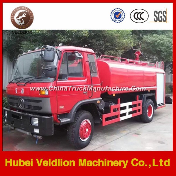 Dongfeng Water Tanker Fire Truck with Sprinkler, Water Pump
