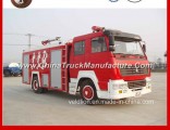 Steyr Fire Truck Wtih 6000L/6cbm/6m3 Water Tank and Fire Monitor